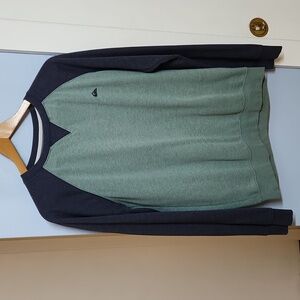 Grey and mint sweatshirt